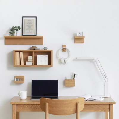 無印良品　壁に付けられる家具　トレー