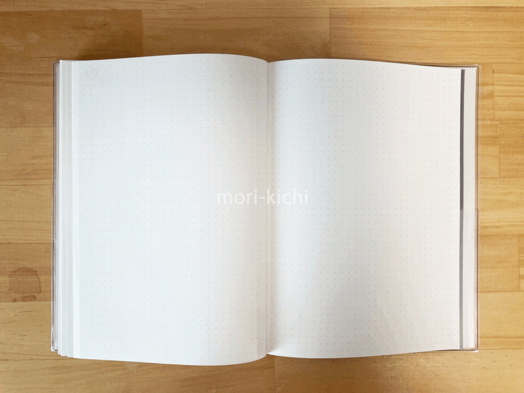 無印手帳 使い方　一覧できる　無印良品　MUJI　一覧できるスケジュール帳　メモページ　年間予定表　活用例